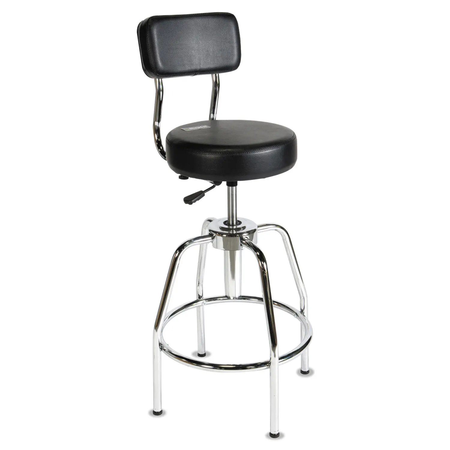 LDS SSX3010002 Heavy-Duty Shop Stool - Black, Commercial-Office Furniture