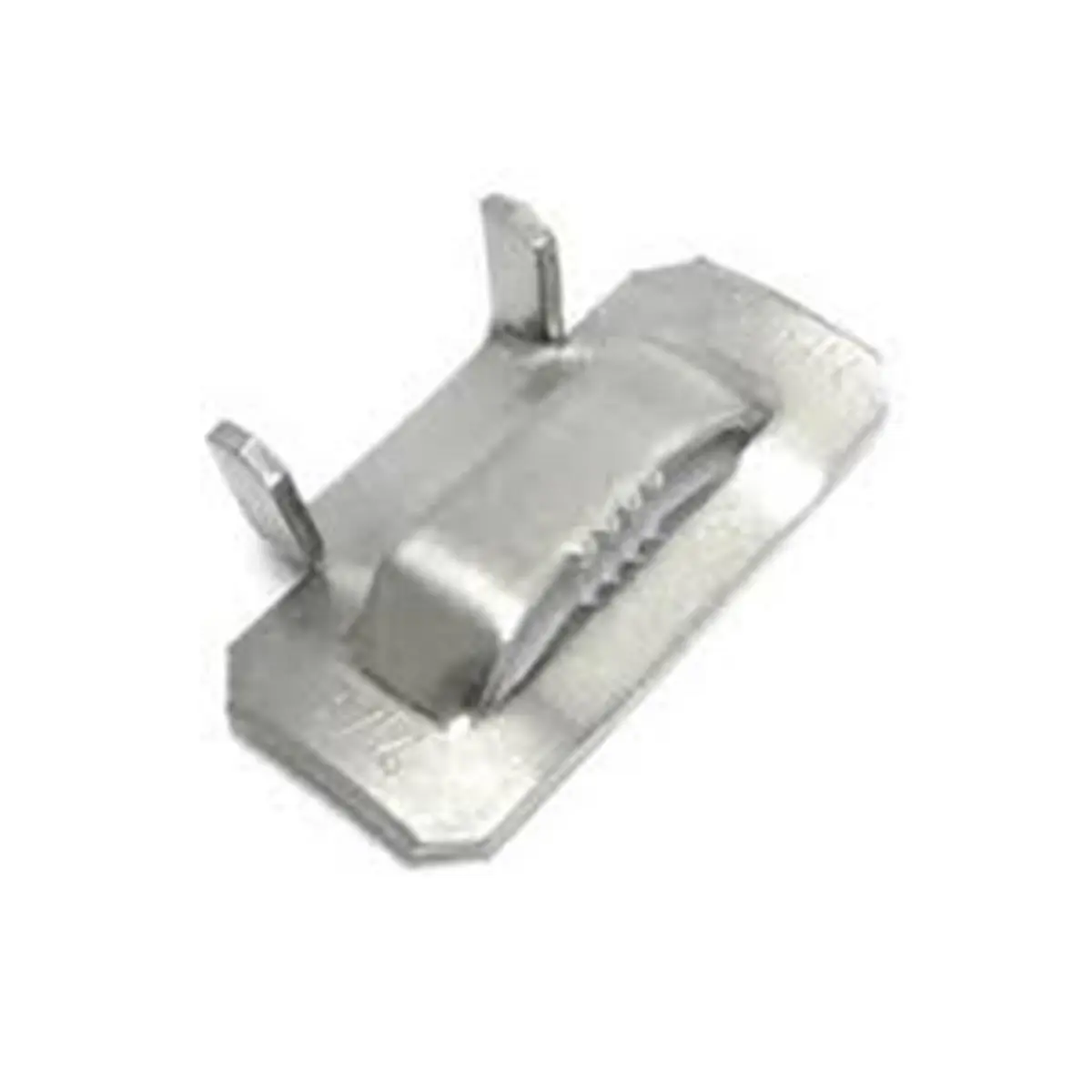 212 MAIN 1/2-Inch Uncoated Stainless Steel Buckles, 304 Grade, 0.045" Thick, Supports Double Wrap for Uncoated or Coated Bands, 100-Piece Box