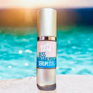 Bliss Ocean Mineral (Blue Green Algae) Facial Serum - Boosts Youthful Glow, Revitalizes, Hydrates, and Fights Acne - Skincare facial serum