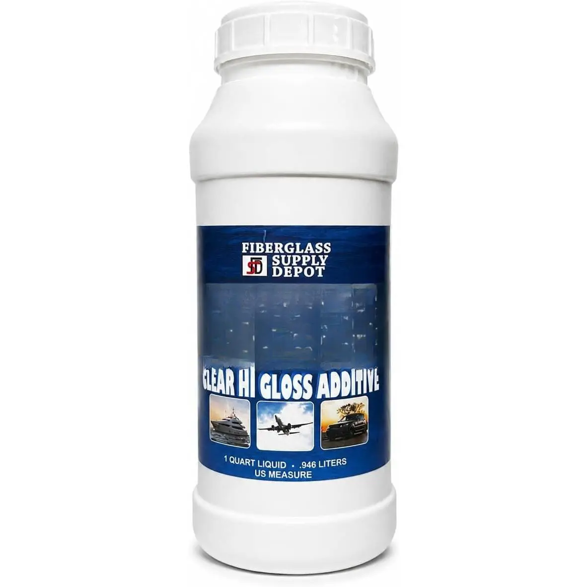 Clear Hi-Gloss Additive for Gelcoat (Quart)