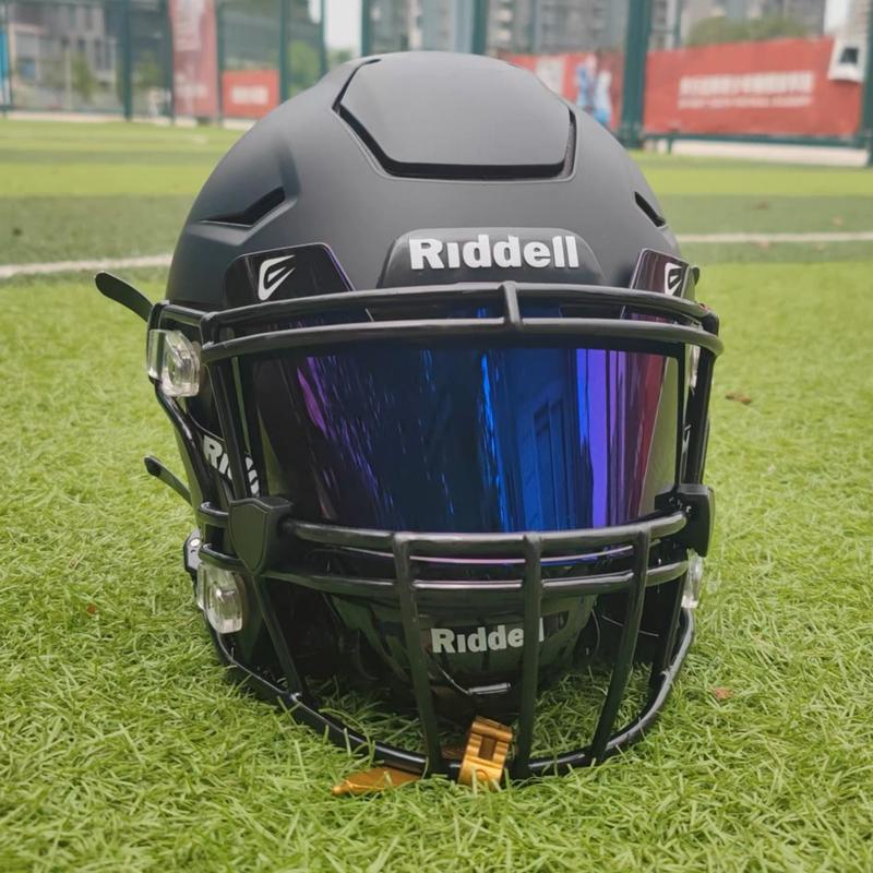 Football Visor, visor for helmet football，football accessories，football gear，Flat Lens Technology,Fits Youth and Adult Football Helmets