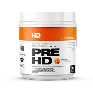 PreHD Elite, No Caffeine, Non Stim Preworkout Powder