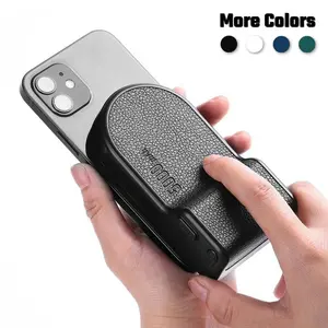 Magnetic Selfie Handle Holder, 5000mAh Power Bank Function Rechargeable Magnetic Selfie Handle Holder, Phone Tripod for Android/iPhone, Camera Handle Photo Holder, Electronic Gadgets
