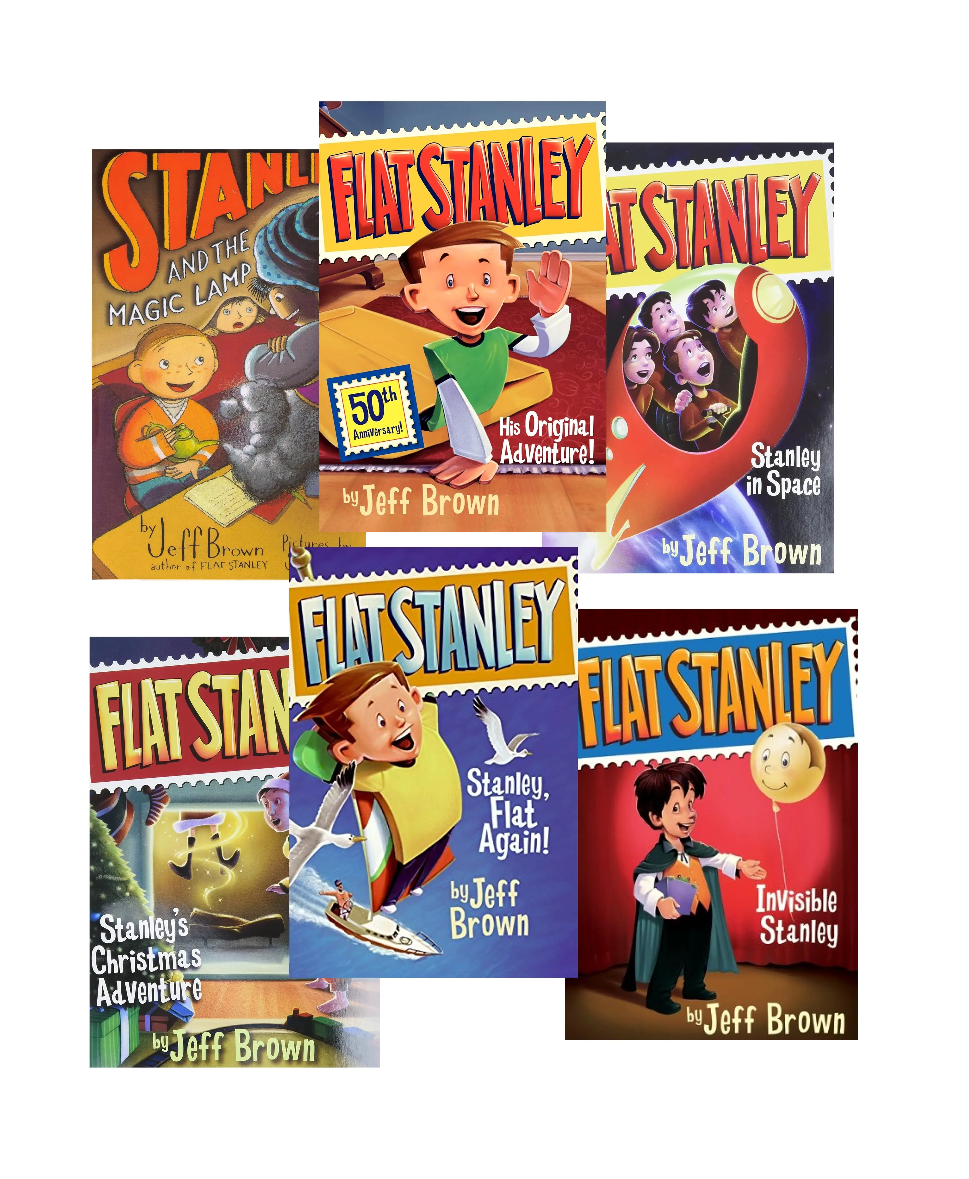 Flat Stanley (6 book series) - Paperback