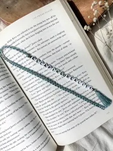 Escaping Reality | Hand Knotted Bookmark