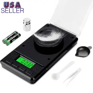 Milligram Scale (50G/ 0.001G) - Mg/ Gram Scale, Precision Digital Pocket Kitchen