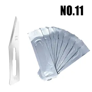 10pcs #11 Carving Knife Blades, Precision Tool Accessories, Individually Packaged for Easy Portability, Ideal for Detailed Work