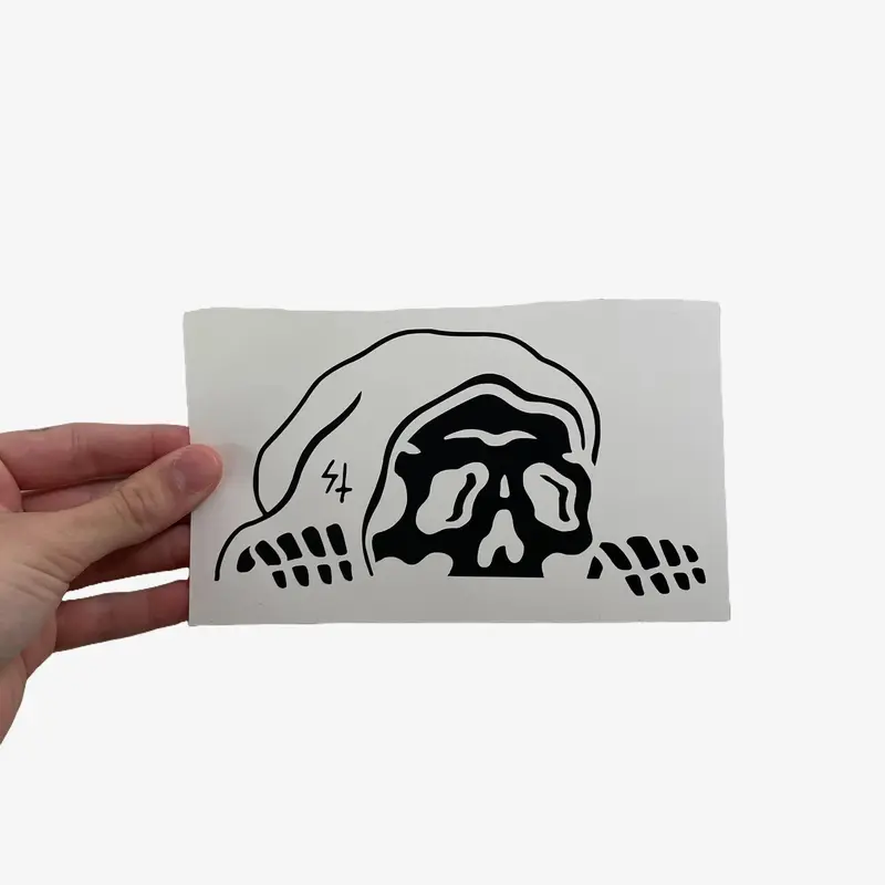 Grim Reaper Sythe Monster Creature Car Truck Window Laptop Vinyl Decal Grim Reaper Sythe Monster Creature Car Truck Window Laptop Vinyl Decal