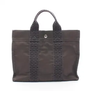 Pre-owned HERMÈS Nylon Tote Bags Hermes Herline PM Tote Bag