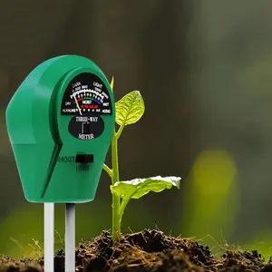 3 in 1 Soil Moisture/Light/pH Tester, Soil pH Meter, Garden Soil Detector, Gardening Tool Kits for Plant Care, Great for Garden, Lawn, Farm Use
