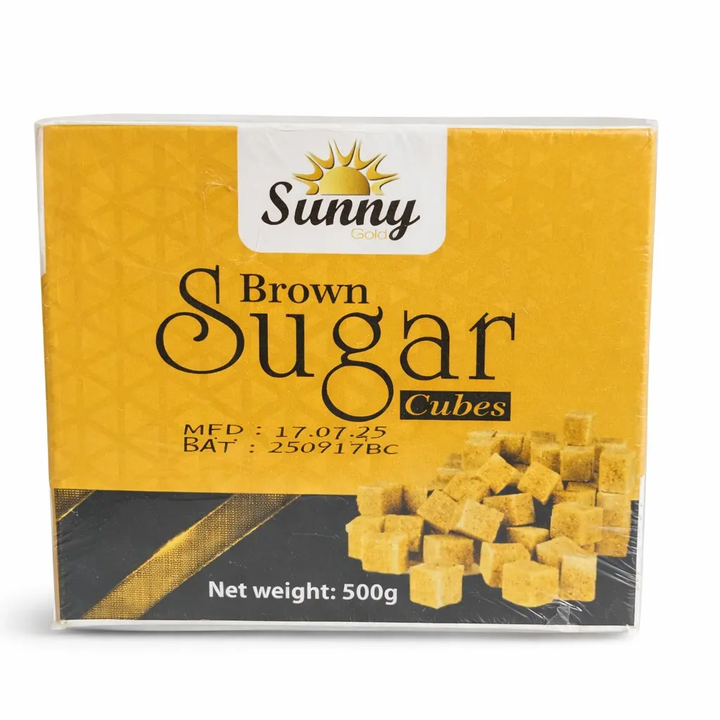 Sunny Gold Brown Sugar Cubes (500g) Sunny Gold Brown Sugar Cubes (500g)