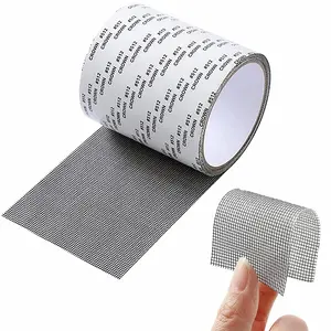 Extra Wide 4" X 197" (16.5FT) Window Screen Repair Tape Kit,  Adhesive Fiberglass Covering Mesh Repair Patch Tape for Window Door Tears Holes