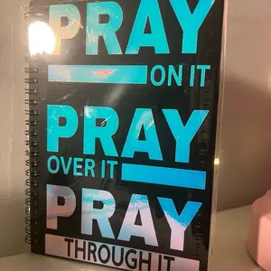 Pray On It, Pray Over It, Pray Through It – Spiral Prayer Journal
