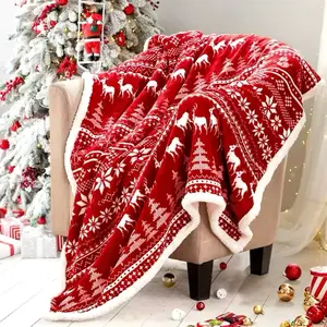 Christmas Throw Blanket + Fluffy Soft Comfy Christmas Blanket +Christmas Gift+Blanket for couch and/or Bed + Flannel Blanket