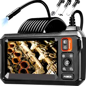 Endoscope Camera with Light, 1080P HD Borescope, IP67 Waterproof Snake Camera – Ideal for Inspecting Walls, Vents, Automotive Engines, Pipes – a Great Gift Tool for Men (16.5Ft) leersi_jet