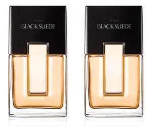 Avon Black Suede Cologne For Men Fragrance 3.4 fl.oz - 2 Pack