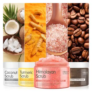 Physical Exfoliating Body Scrub, Smooths, Moisturizes & Hydrating, Suitable for All Skin Types, Coconut Oil & Glycerin, Gentle Skincare Cream
