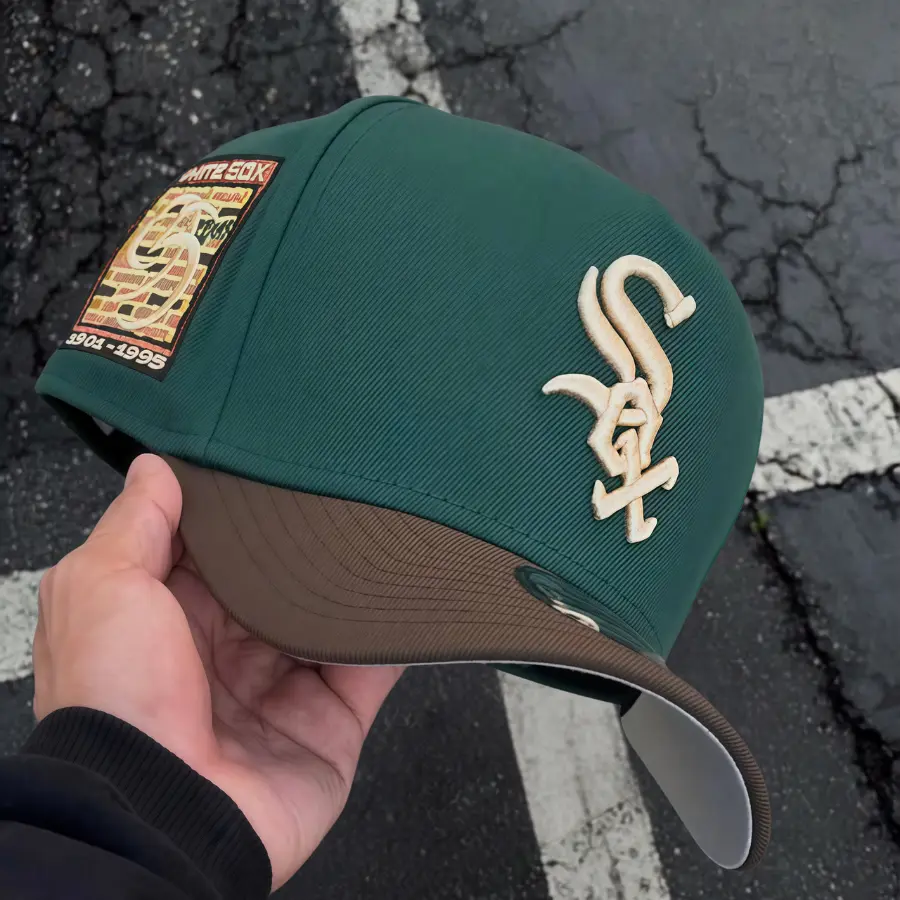 New Era Chicago White Sox Green 9FORTY MLB Cap - Gorra De Béibol Adjustable Baseball Hat