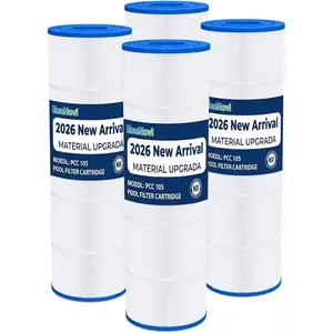 CCP420 Pool Filter Cartridges Compatible with Pentair Clean & Clear Plus 420, Replacement for Pentair R173576, C-7471, 178584, Pleatco PCC105-PAK4, 4×105 sq.ft, 4 Pack