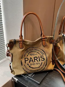 Women's Casual Commuter Tote Bag, Everyday Bag, Large Capacity Crossbody Shoulder Handbag for Fall Winter, Perfect for Work Shopping Travel