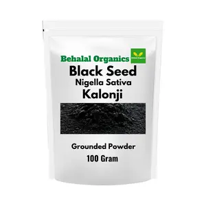 Black Seed Powder (Nigella Sativa) – 100% Pure Natural Food Ingredient for Cooking, Tea & Smoothies