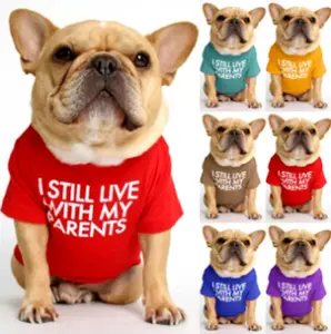 Ropa de moda para mascotas con letras, 1 pieza.