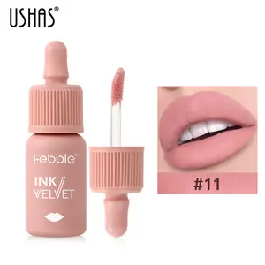 Matte Liquid Lipstick Lip Gloss Lip Tint Non-Sticky Cup Waterproof Lip Lacquer Makeup