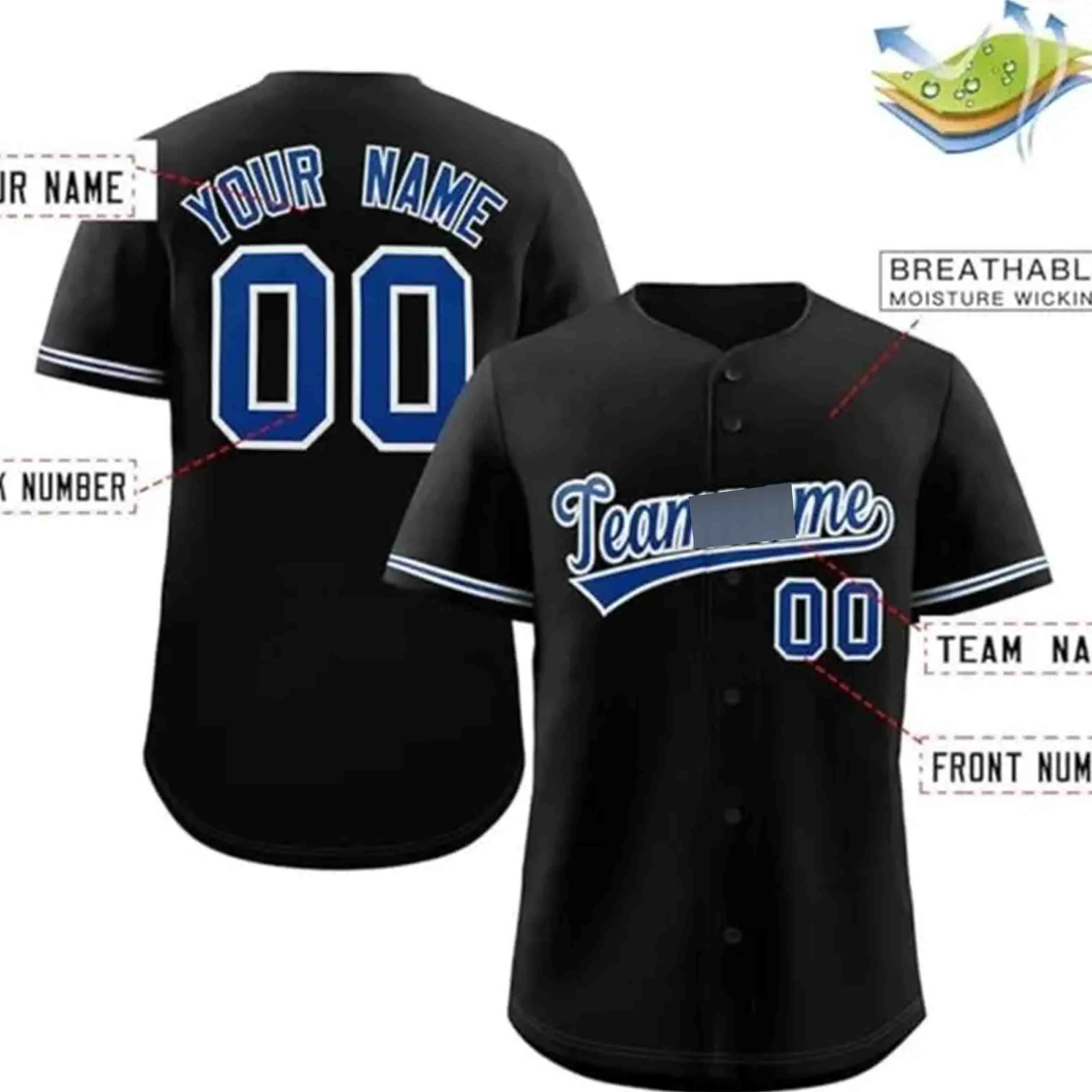 Premium Personalized Baseball Jersey – Stitched Name & Number Team Uniform, Breathable Sports Shirt for Men, Women & Youth, Athletic Game Day Apparel, Custom Baseball Fan Gift