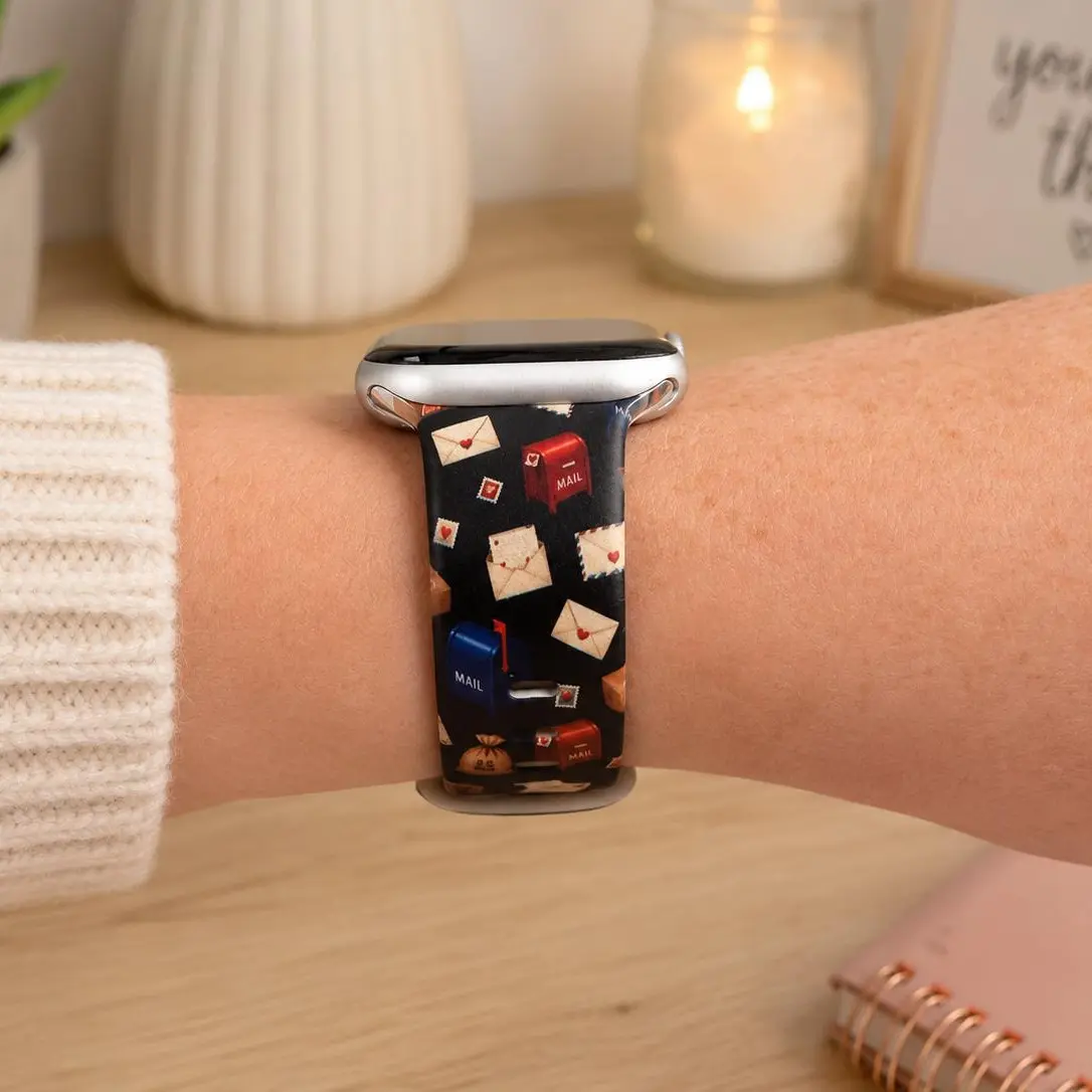Mail Carrier Watch Band | Postal Service Mail Design | Compatible with Apple & Samsung Watches