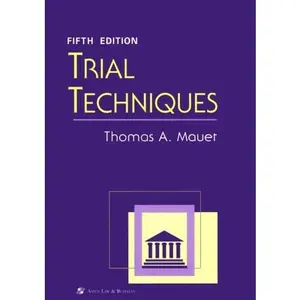 USED-Trial Techniques by Thomas A. Mauet (Paperback)