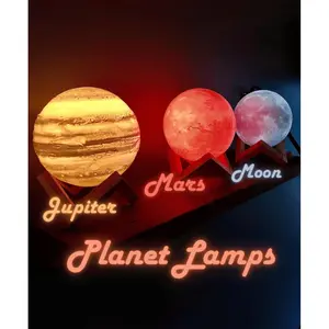 Enchanting Planet Lamps – Stunning LED Night Lights for Home Decor