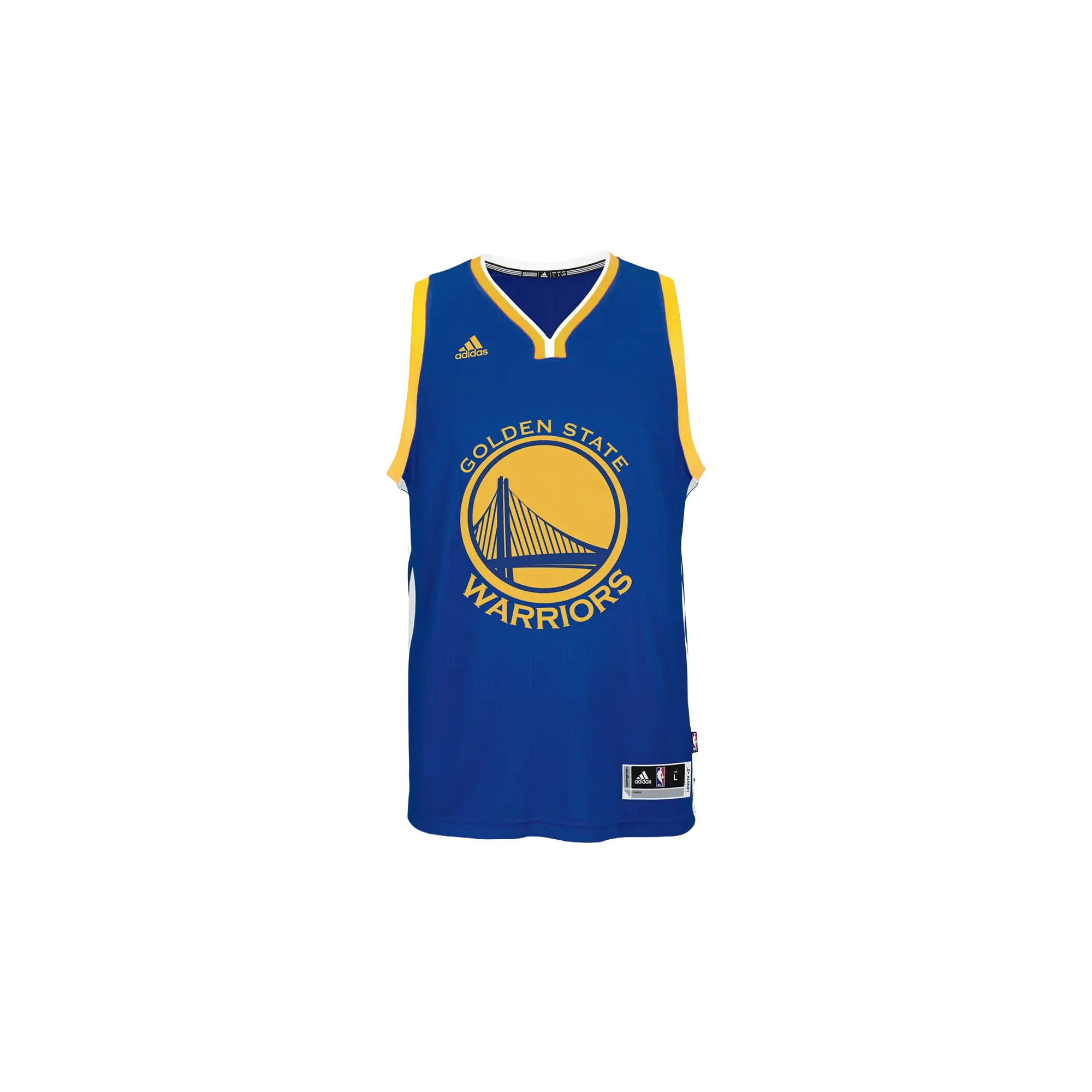 Golden State Warriors Swingman Jersey "Royal Blue / Yellow" H95419