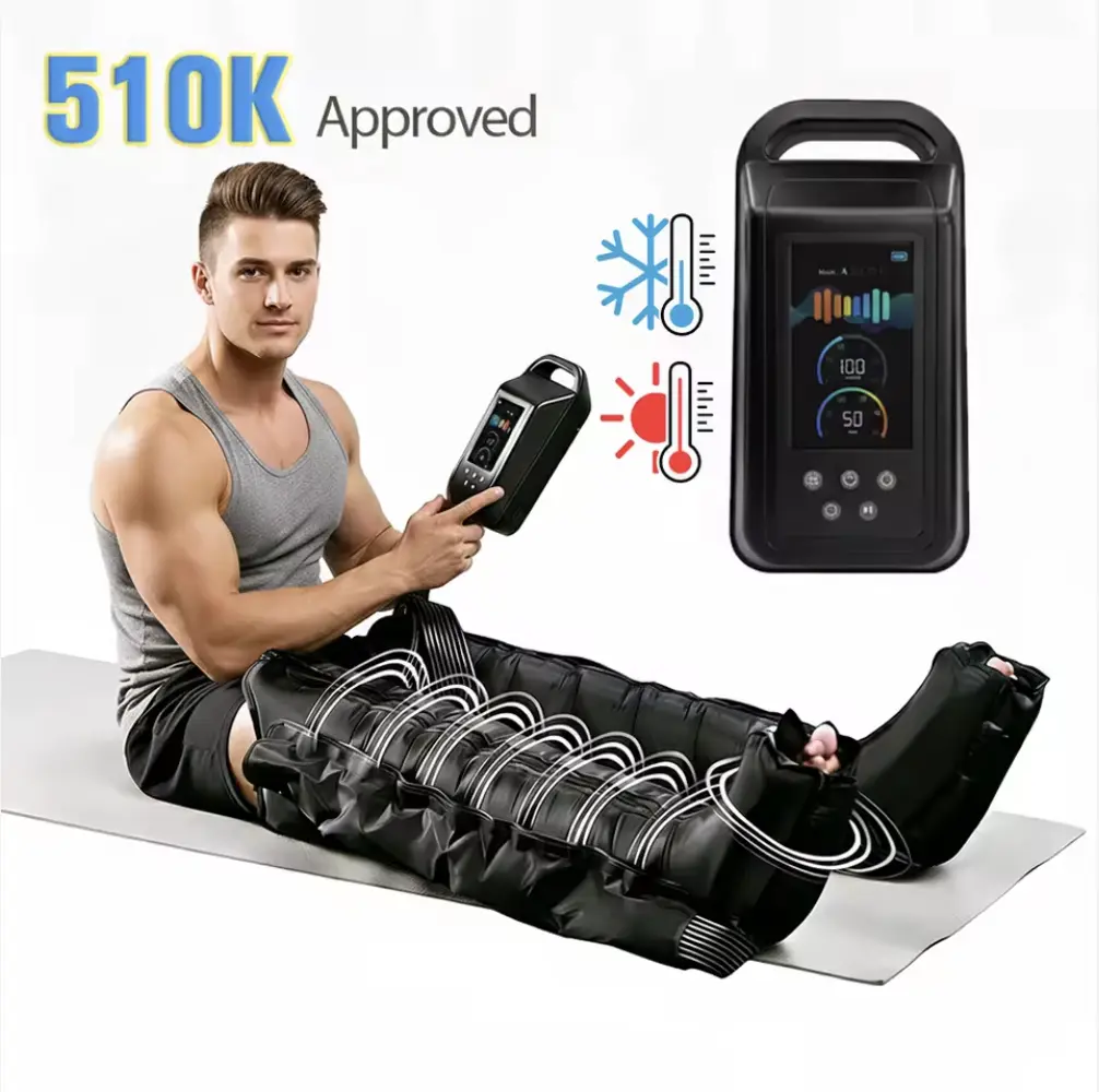 ASCENSION Air Compression Recovery System - Professional Sequential Massage Boots for Athletes, Full Leg & Foot Recovery Device to Improve Circulation, Relieve Muscle Soreness & Edema Relief