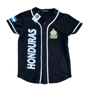 Honduras 504 Baseball Jersey, Honduras Flag Baseball Jersey, Honduras Soccer Jersey