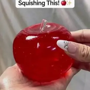 Glass Apple Squishy Stress Relief
