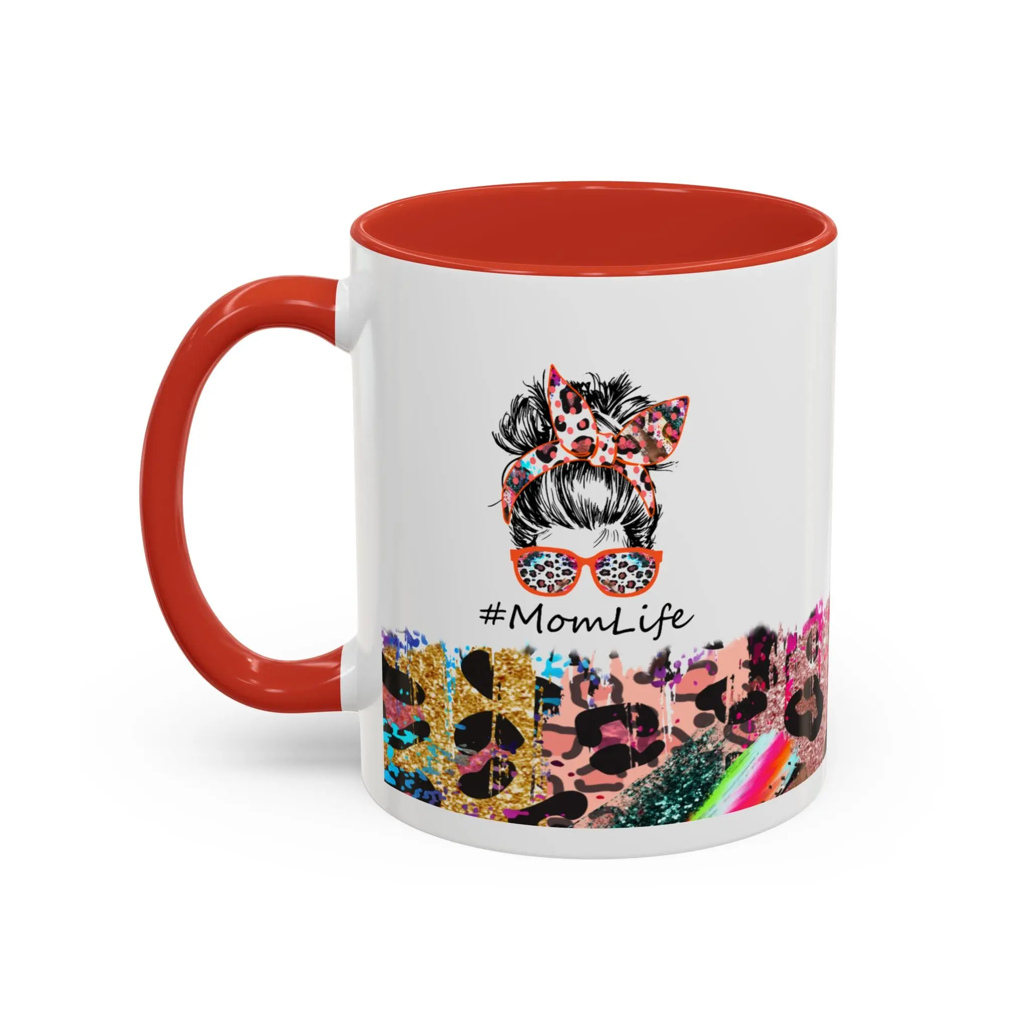 Leopard Mom Life Mug