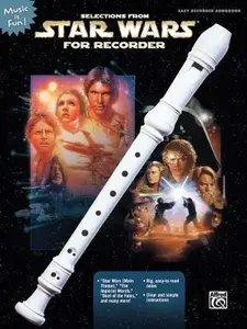 USED-Selections from Star Wars for Recorder | Sheet Music Book for Beginners | Easy Notes for Learning Recorder | Popular Movie Theme Songbook for Music ... to Play Star Wars on Recorder (Music Is Fun) (Paperback)