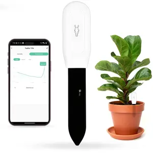 AFRA Smart Soil Moisture Sensor — 2-in-1 Bluetooth Moisture Meter and Temperature Tracker for Indoor Plants,Real-time Notifications and app Control
