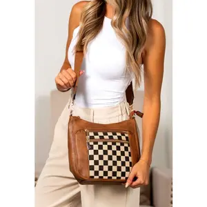Ashley Mixed Media Crossbody
