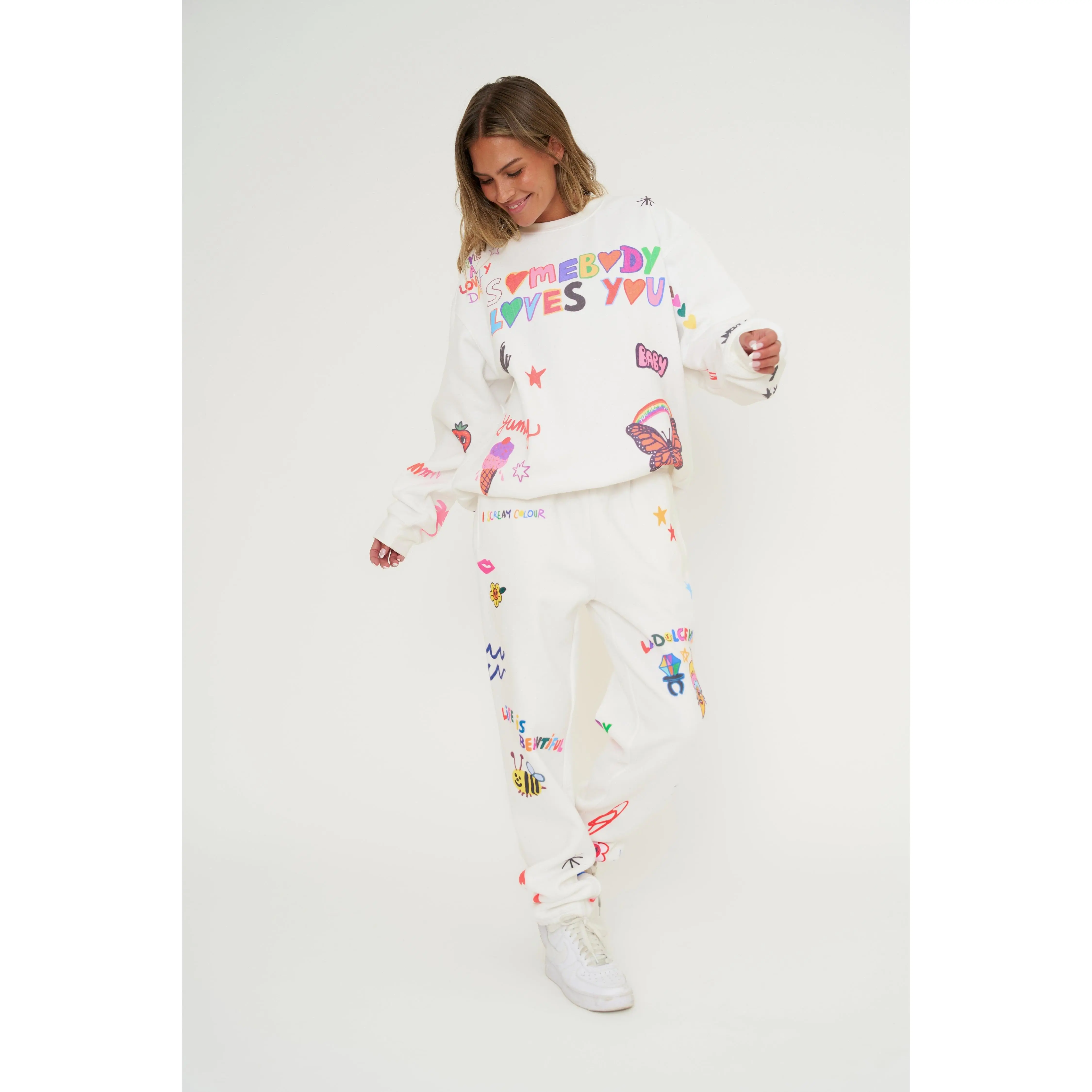 Mayfair x @iscreamcolour Somebody Loves You Sweatpants