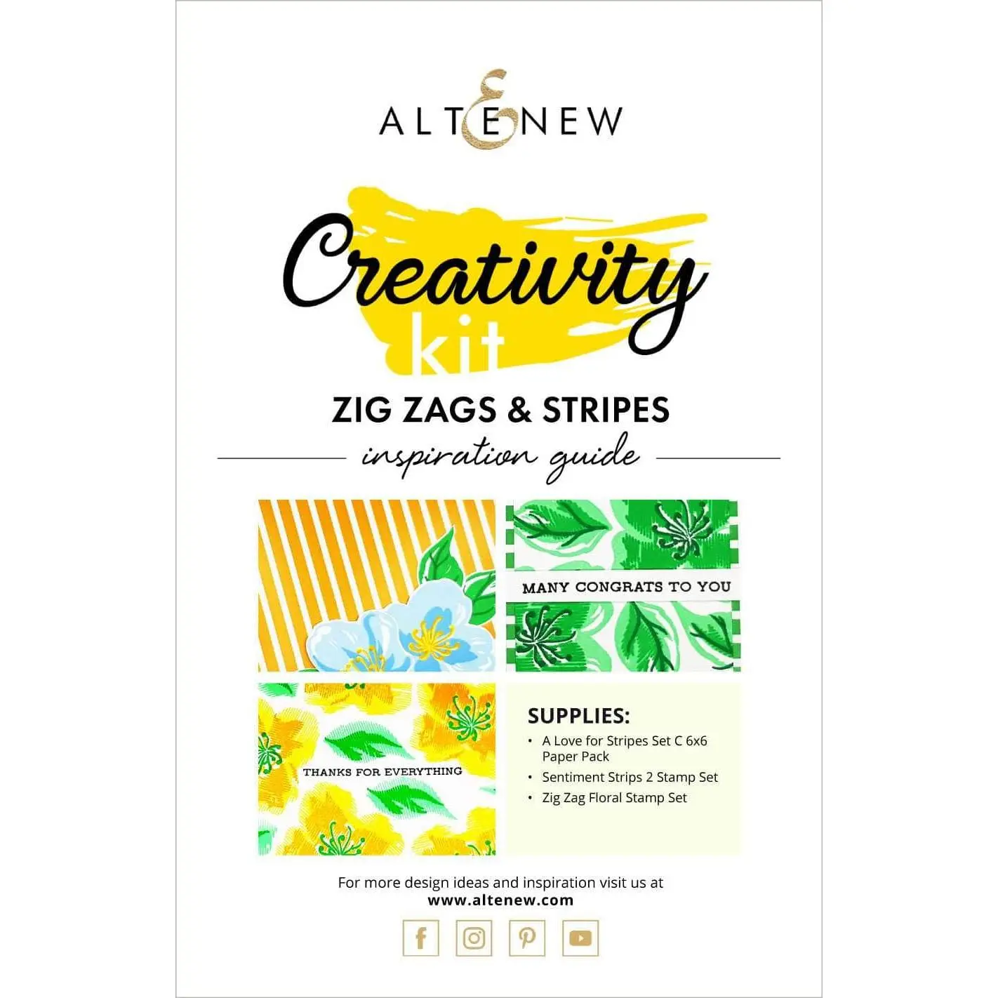 Zig Zags & Stripes Creativity Kit Inspiration Guide
