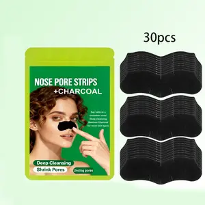 20pcs/30pcs Pore Cleaning Nose Strips, Nose Patches, Deep Clean for All Skin Types, Moisturizing and Firming Skincare Stickers