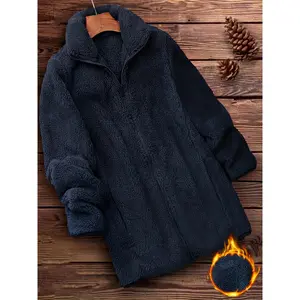 Fashion Women's Zipper Plush Jacket
