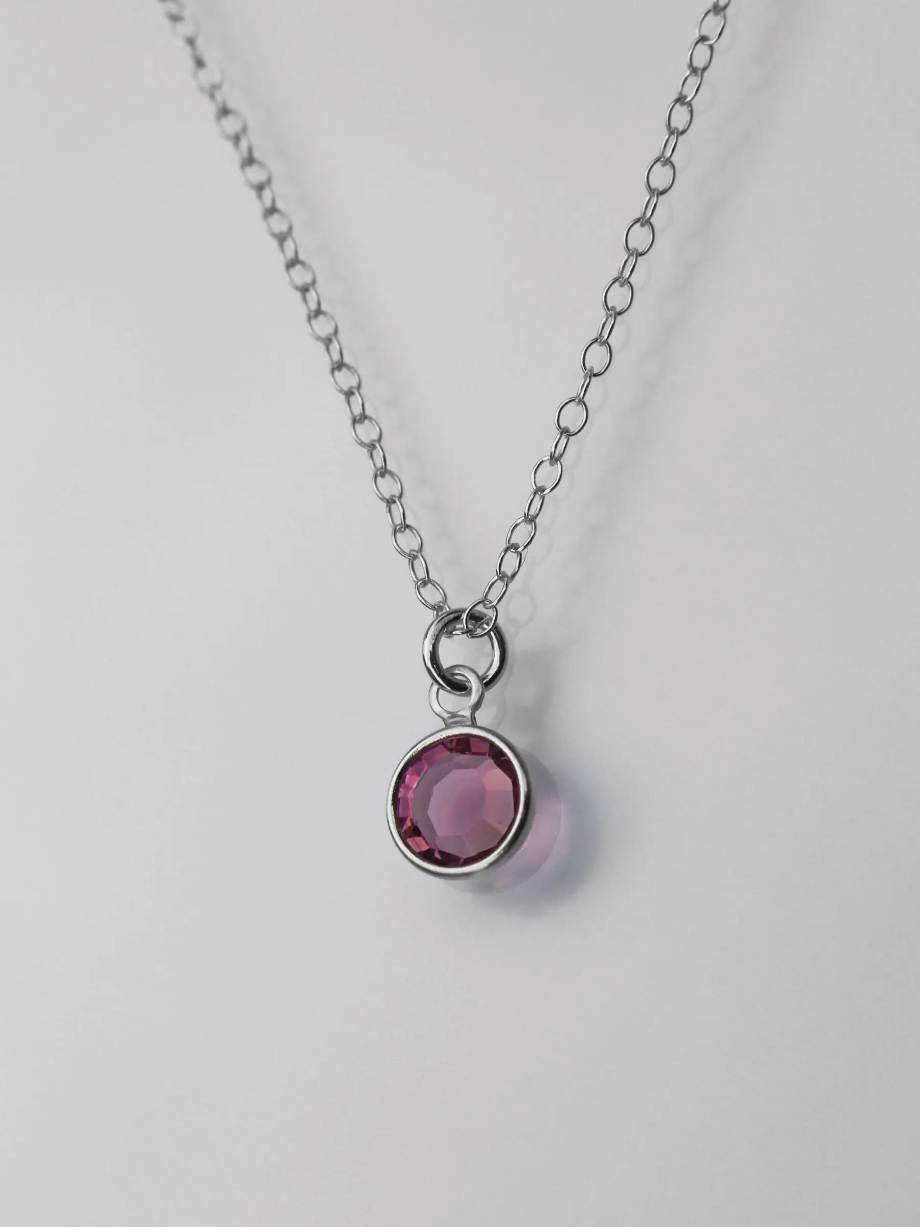 June Birthstone Necklace
