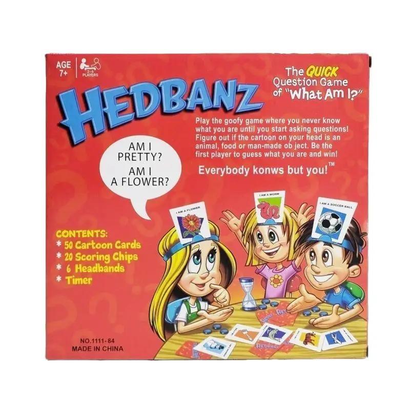 HeadBanz Game 2nd Edition the Quick Question Game What Am I, Game for ...