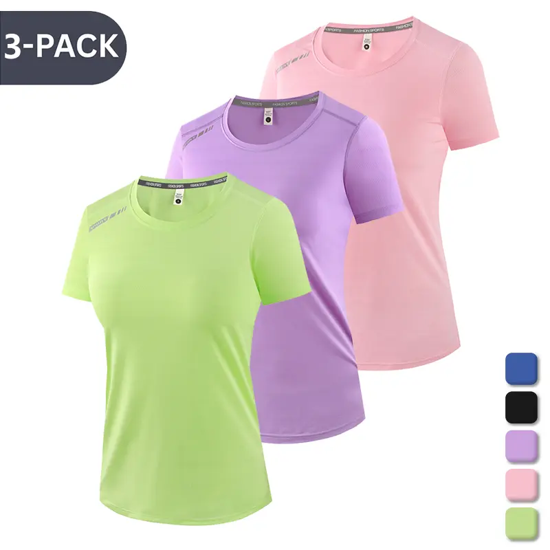 Fluorescent Green + Purple + Pink