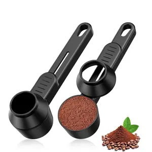 Coffee Scoop & Funnel for Reusable K Cup Refillable Coffee Pods, Coffee Measuring Spoon 2 Tablespoon Capacity, Scoop with Funnel for Ground Coffee, Protein Powder, Tea, Coffee Making Tool
