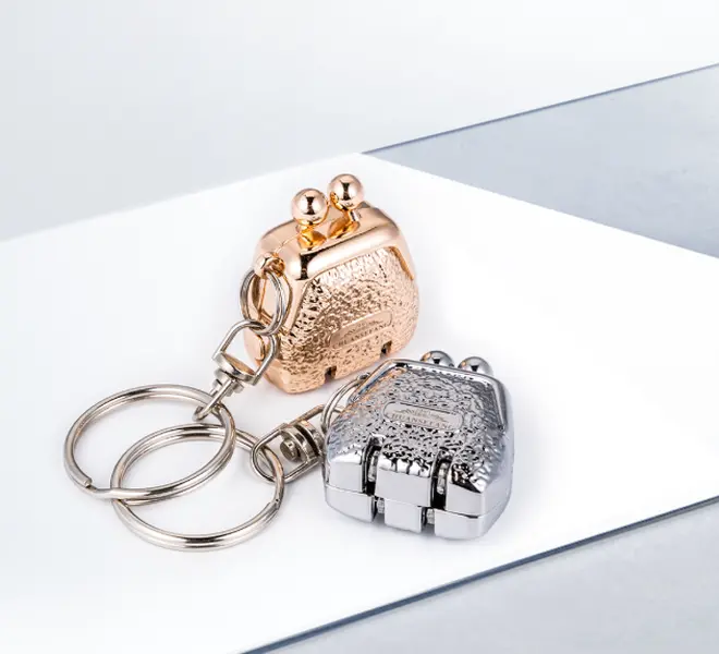 Mini Creative Bag-Shaped Folding Nail Clippers, Purse Bag Portable Travel Size Nail Cutter Keyring Compact Pocket Folding