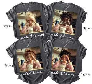Last Day of School Teacher Doll Face Meme Shirt, Funny End of Year Summer Break T-Shirt, Matching Made It To May Tee, gift for her, him, Womenswear Top