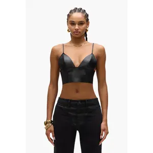 Leather Bralette